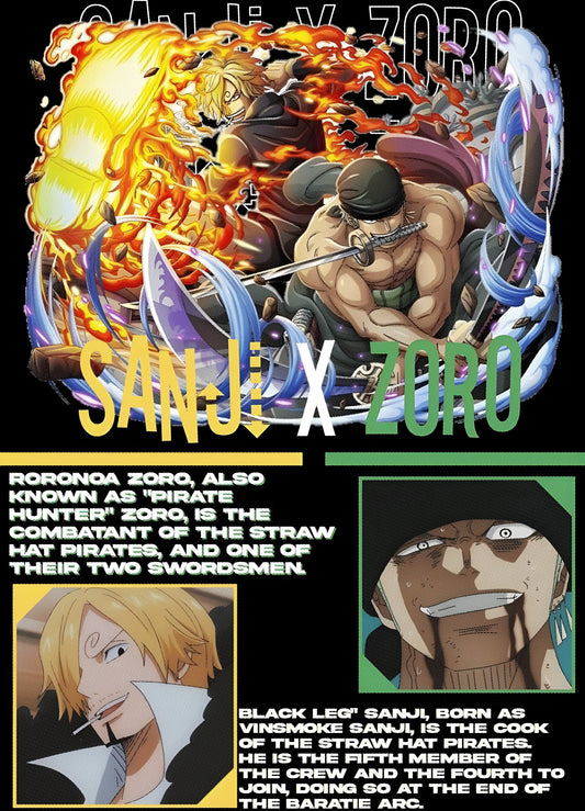 Sanji Vs Zoro Onepiece custom