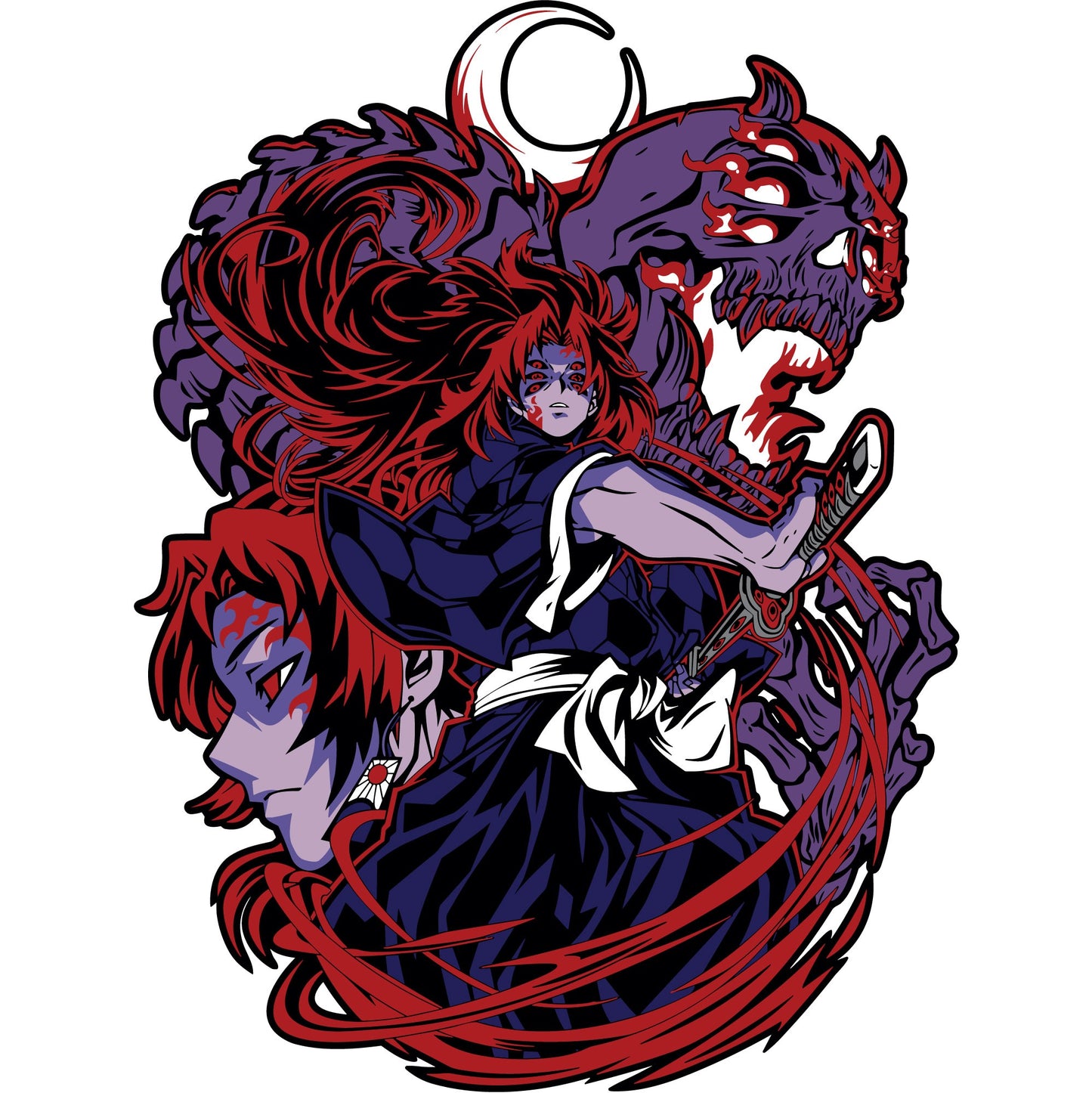 Demon Slayer Kokushibo Custom