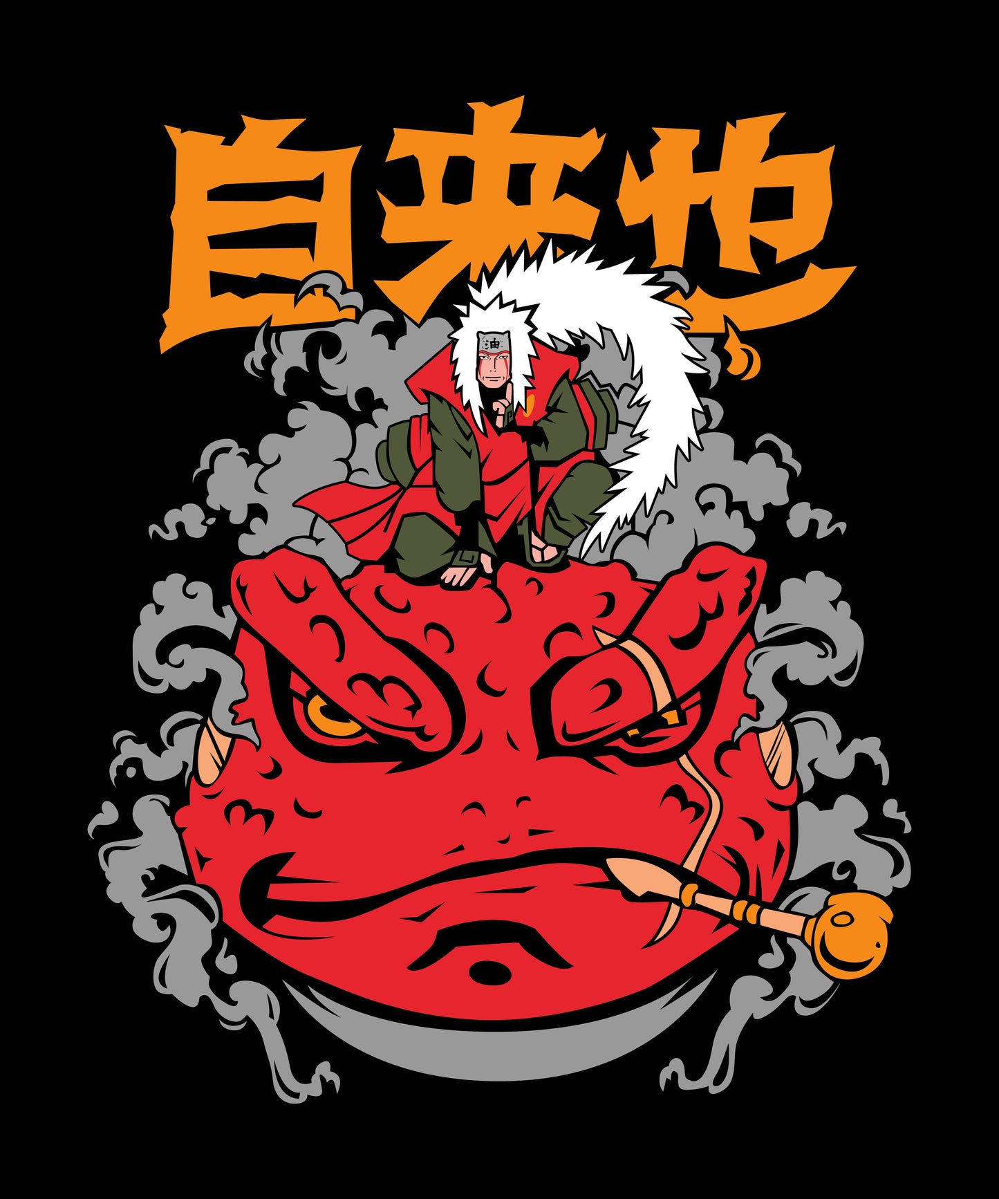 Jiraiya the legendary Sannin