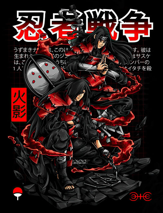 Hashirama Senju and Madara Uchiha